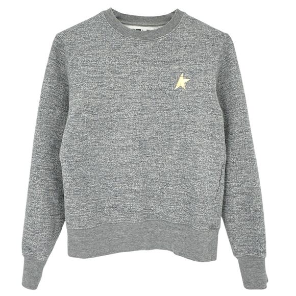 GOLDEN GOOSE Athena Star Sweatshirt in Grey XS - Picture 3 of 13